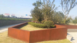 庐江耐候钢挡土墙